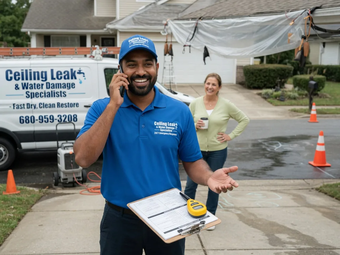 Ceiling Leak Cleanup Newsoms, VA FAQs